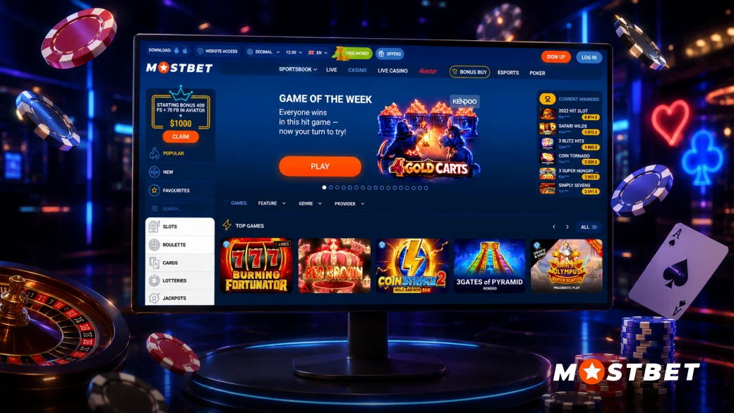 Online Casino Games Available at Mostbet - Mostbet Bangladesh