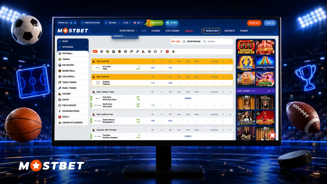 Sports Betting and Live Markets at Mostbet - Mostbet Bangladesh