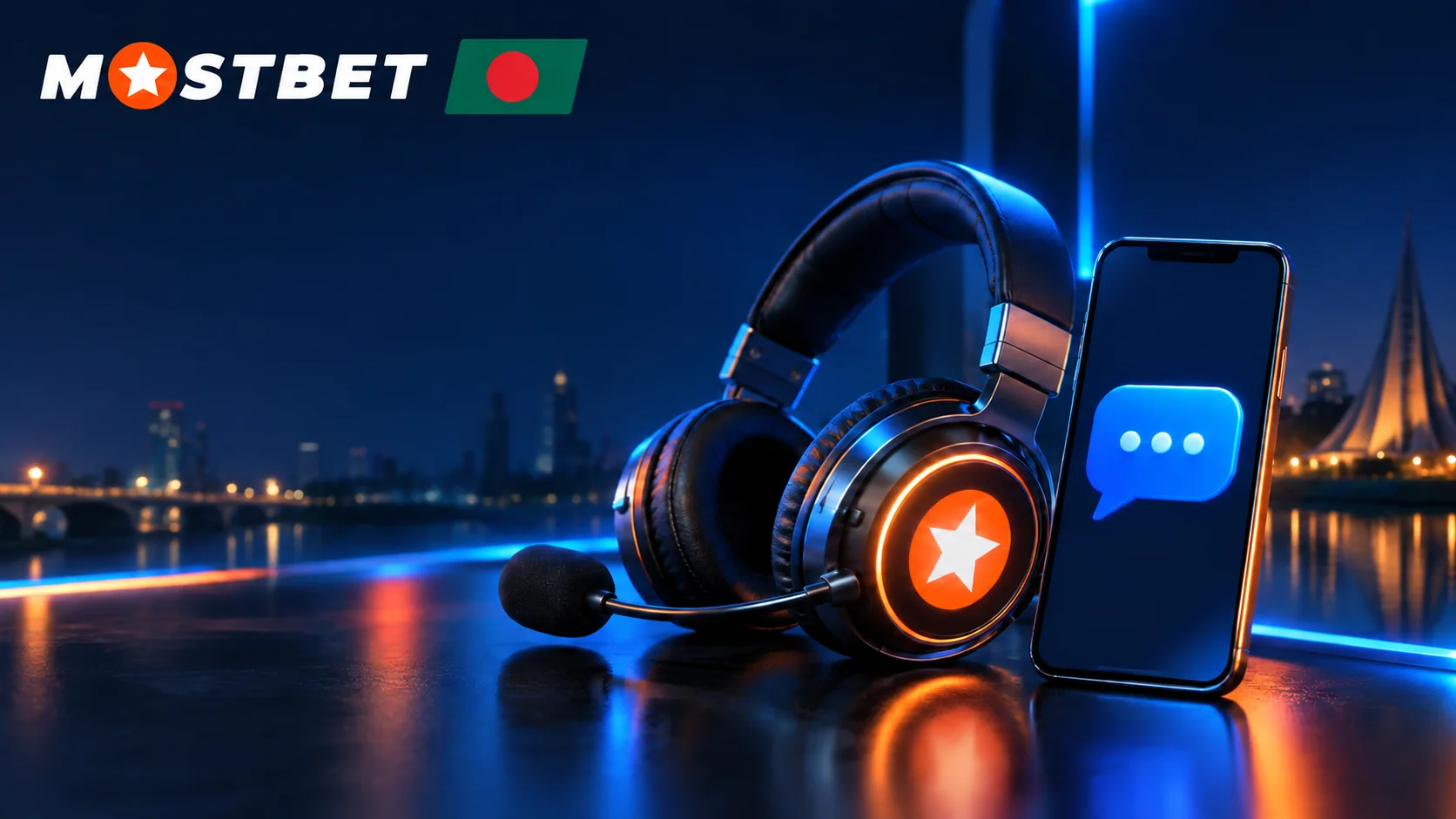 Mostbet customer support in Bangladesh: headset and mobile chat